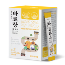 바료랑 우리 유산균 패밀리 프로바이오틱스, 2g, 30개