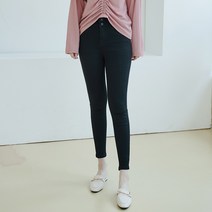 타운클로 여성용 투버튼 허리스판 스키니진 P471