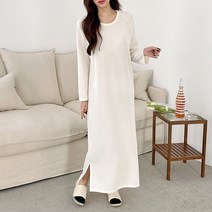 후니네 모노 빅사이즈 임산부 골지 원피스