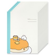 포포팬시 햄치 무제 제본 노트, MINT, 10개