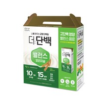 빙그레 더단백 밸런스 오리지널, 190ml, 16개