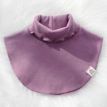 주누하우스 키즈 프릴 긴목 페이크 목폴라