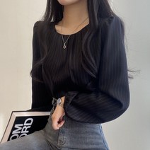 데일리 샌드 퍼프 블라우스