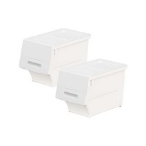 리빙앤트리 펠리컨박스 소, 2개, 아이보리