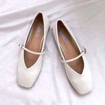 코나블루 여성 메리제인 각코 스트랩 플랫 1cm DT3019