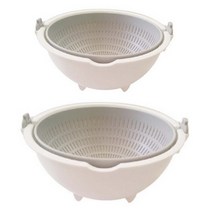 코쿠보 회전 야채볼 2종 세트, 그레이