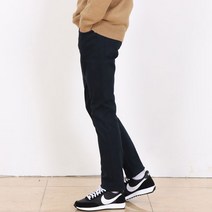 페이퍼먼츠 남성용 면 기모 스판 일자 치노 팬츠 13622
