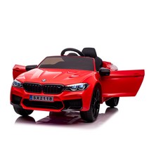 하나토이즈 BMW M5 F90 컴페티션 유아 전동차, 레드