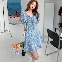 어썸풀 러봉 플라워 원피스