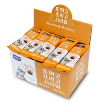 테비 또먹고또먹고 시리얼 고양이간식 20g x 30p, 1개, 새우와 연어