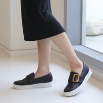 슈벨 통굽 버클 캐주얼 슬립온 잭코디
