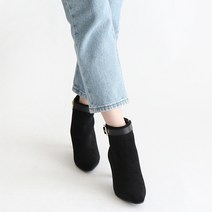 보가 프레시 여성 스웨이드 앵클부츠 7cm 21FW7121