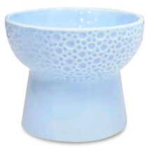 모나지오 반려동물 달나라 일자형 도자기식기, 블루
