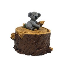 애니멀 나무 모형 탁자 재떨이 RA041, 코알라, 1개