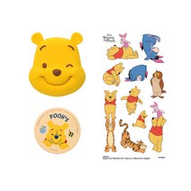 디즈니 팝톡플러스 페이스 팝톡 + 인쇄 팝톡 + 스티커 세트, 곰돌이 푸, 1세트