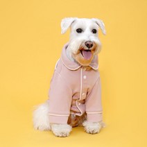 플로트 실내 강아지 파자마셔츠, 인디핑크