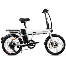 모토벨로 DUAL 350W 36V 8Ah 전기자전거 G8, 화이트, 스틸 합금