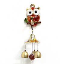 왕 부엉이 문종 장식모형 kkkd027, 혼합색상