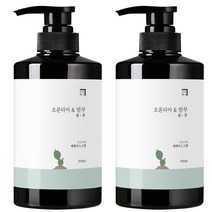 살림백서 오푼티아 & 밤부 샴푸 베베머스크향, 500ml, 2개