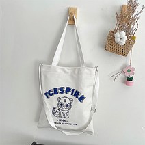귀여운 호랑이 프린팅 캐주얼 크로스 숄더 에코백