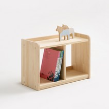 착한목수 소나무 DIY 원목책장 1단 600