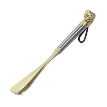 프랑온드 골드 포인트 스틸 구두주걱 58cm, 라이언 헤드 실버, 1개