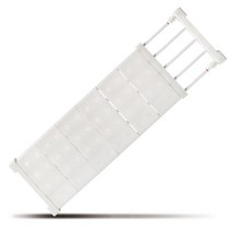 마켓플랜 압축 폭조절 선반 56cm, 화이트
