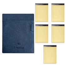 페이퍼랩 패드보드 B5 + 리갈패드 5p, 블루(패드보드), 혼합색상(리갈패드), 1세트