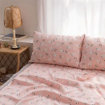 봄바람 꼰사 인견 여름 홑이불 블랭킷, 31풍선곰