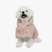 래핑찰리 반려동물 히트 패딩 케이프, 워미 핑크