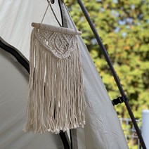 원캠핑 감성 마크라메 장식품, 혼합색상