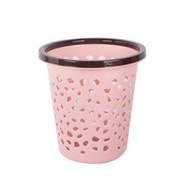 아로아로 쓰레기통 대, 핑크, 1개