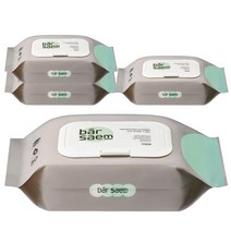 바샘 세제일체형 일회용 수세미 30p, 화이트, 4개