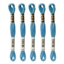 브랜드얀 DMC 자수실 25번 면사 5p, 518번, 8m, 5개