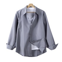 남성용 링클프리 긴팔 셔츠