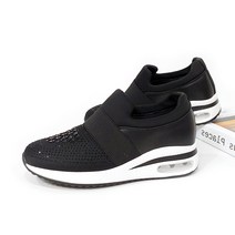 아리앤 비즈풀 여성 에어 키높이 슬립온