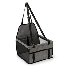 반려동물 안전 차량용 카시트, 그레이, 1개