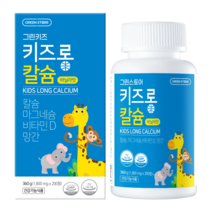 그린스토어 키즈롱 칼슘 바닐라맛 360g, 1개