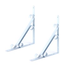ETSHOP 선반대 더블 S 화이트 2p, 1개