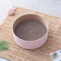 오시개냥 타르트 평판형 스크래쳐 빅사이즈, 핑크, 1개