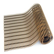 월광 욕실 미끄럼방지매트 고급형 120 x 200 cm, 나무색, 1개