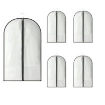 싸비예 방수 프리미엄 의류 보관 커버 블랙 60 x 80 cm, 1개입, 5개