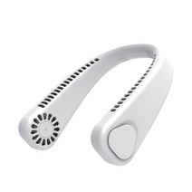 컴스 넥밴드 무선 선풍기, 화이트, SR7000