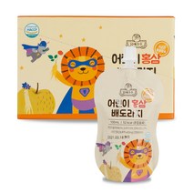 몸애수호 어린이 홍삼 배도라지 10p, 홍삼 + 배 + 도라지 혼합맛, 1개