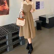 MA 가을 하객룩 블라우스 원피스