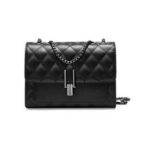 가죽 퀼팅 엘리 크로스백