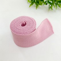 면 웨이빙 끈 폭 32mm x 두께 1.4mm x 450cm, 핑크, 1개