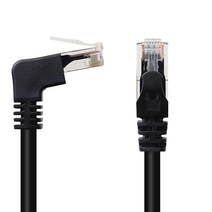 넥스트링크 UTP CAT.6 랜케이블 인터넷 랜선 상향 꺾임 5M, NL-UL37, 1개