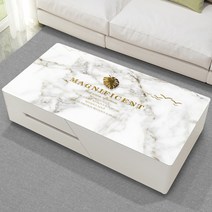 알럽홈 대리석 패턴 방수 멀티 테이블 매트, TYPE2, 60 x 120 cm