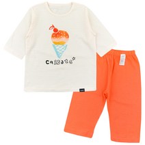 코디아이 아동용 아슈크림 칠부내의